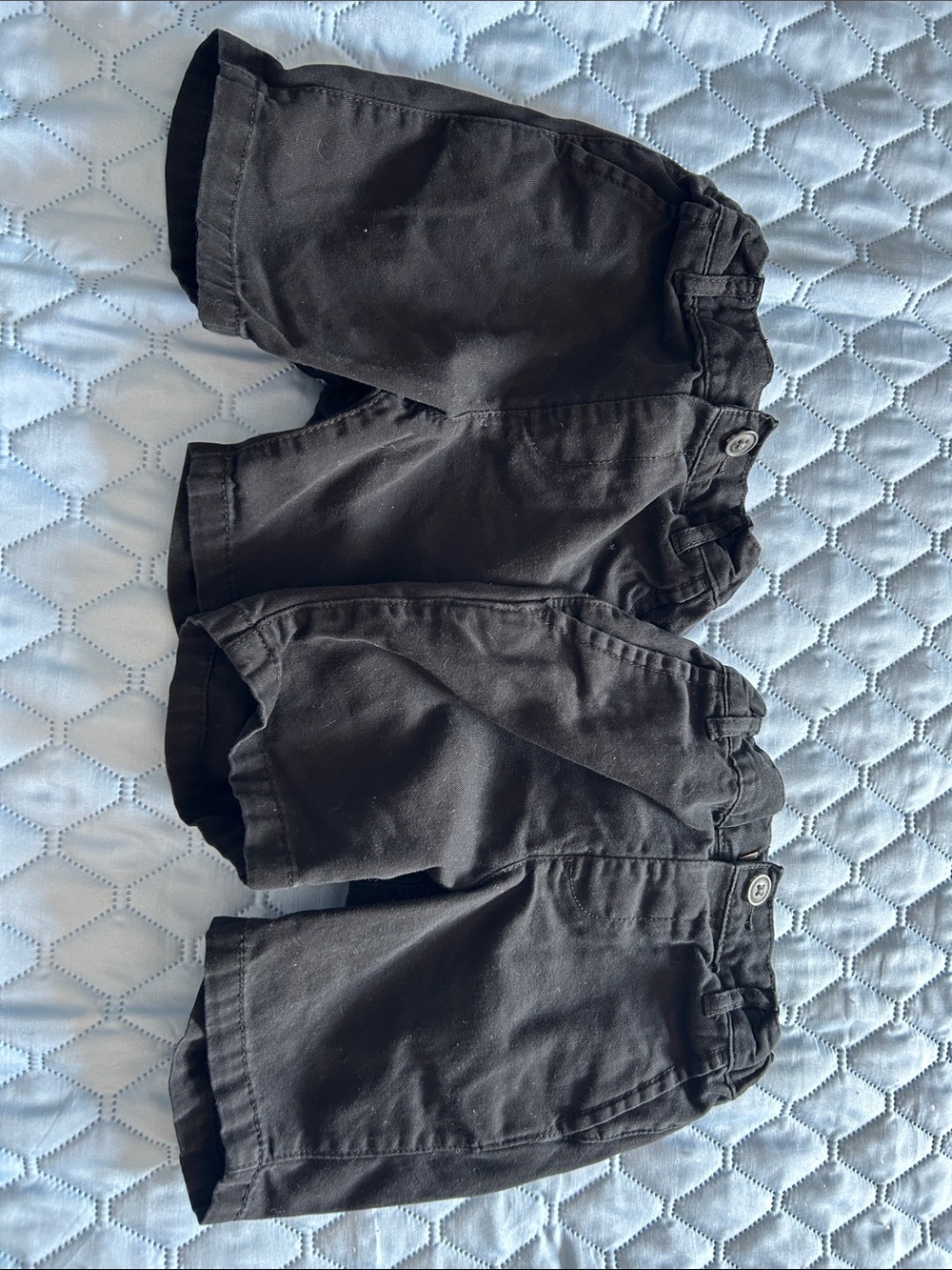 The Children's Place Black Casual Kids Shorts (2-Pack)